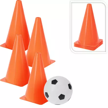 Keilat 18,5cm 4kpl+ pallo - Kesälelut ja -pelit - 8721037719001 - 1
