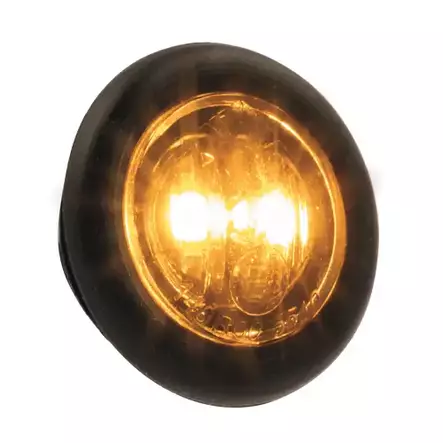 Led äärivalo 19mm oranssi savu 12-24v - Auton lisävalot - 6438255231001 - 1