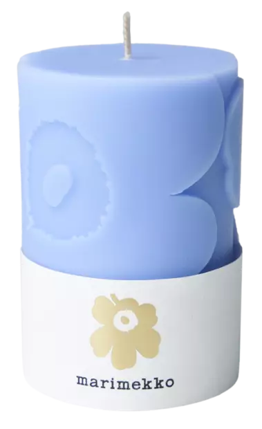Marimekko pöytäkynttilä vaaleansininen - Pöytäkynttilät - 6411635009971 - 2