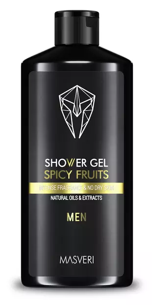 MASVERI Suihkugeeli 300ml Spicy Fruits - Suihkugeelit- ja saippuat - 5906395415151 - 1