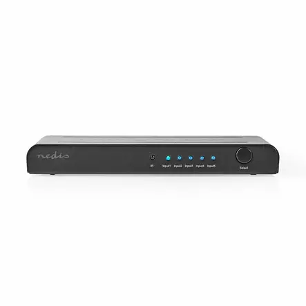 Nedis Hdmi-kytkin 5-porttinen - Näyttökaapelit - 5412810320141 - 2