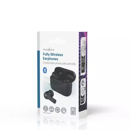 Nedis ENC nappikuulokkeet - Bluetooth kuulokkeet - 5412810450381 - 1