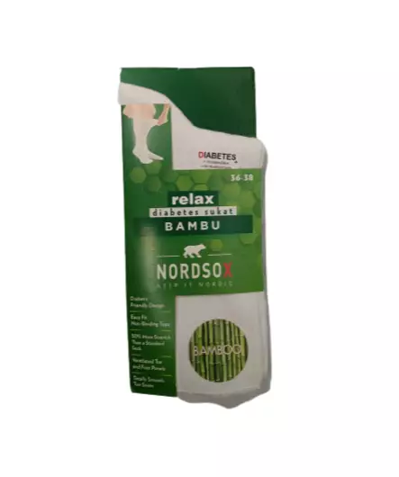 Nordsox diabetes bambusukat 36-38 - Naisten sukat ja sukkahousut - 6438159074261 - 1