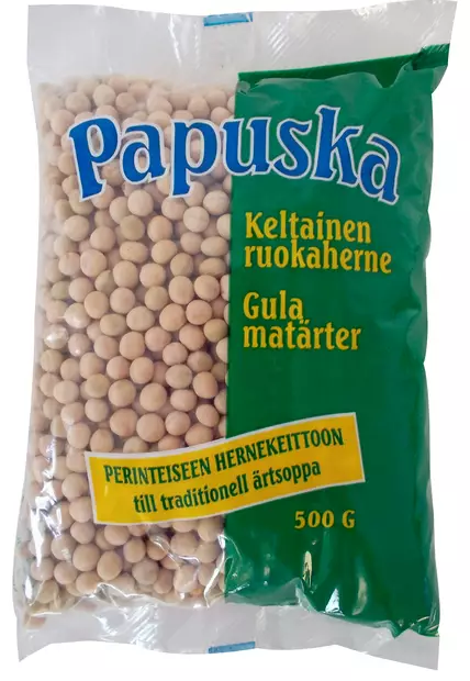 Papuska Keltainen herne 500g - Pata-ainekset - 6410191020451 - 2