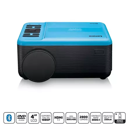 Projektori-lcd lenco dvd-soitin/bluetooth - Televisiot ja projektorit - 8711902042211 - 1