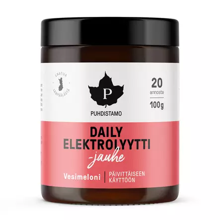 Puhdistamo Daily Elektrolyyttijauhe - Urheiluravinteet ja -valmisteet - 6430039229761 - 1