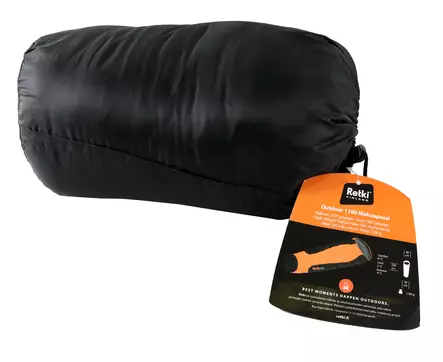 Retki makuupussi outdoor 1100 - Retkeily ja metsästys - 6418536004241 - 2