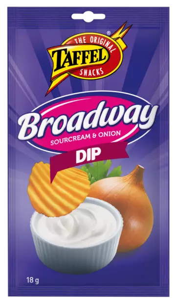 Taffel dippi Broadway 18g - Sipsit - 6410381095351 - 1