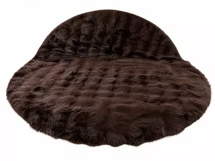 Tekoturkismatto tumman ruskea 130x180cm - Kylpyhuone- ja wc matot - 6438506025601 - 1