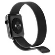 4-ok apple watch metalliranneke musta 42 – 44mm - Puhelintarvikkeet ja laturit - 8428728109171 - 2