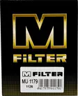 Öljynsuodatin MU1179 M-Filter - Öljynsuodattimet - 6417575011791 - 1