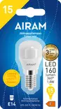 Airam Led-Jääkaappilamppu E14 T26 - Led-lamput - 6435200284761 - 1