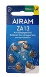 Airam za13 1,4v kuulokojepar. 6/bl - Erikoisparistot - 6435200237491 - 1