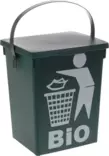 Bioastia vihreä 5l - Keittiön jäteastiat - 8718158623621 - 1