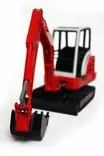 Bruder Mini kaivuri - Leikkiautot ja kauko-ohjattavat autot - 4001702024321 - 3