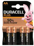 Duracell plus AA/4kpl - Sormiparistot - 5000394017641 - 1
