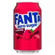 Fanta zero sugar vadelma 0,33l - Virvoitusjuomat ja mixerit - 6415600589321 - 1