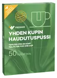 Fredman teenhaudutuspussi 50kpl valk. - Suodatinpussit ja airfryersuojat - 6418400082931 - 1