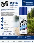 Free hyttyskarkote aerosoli 50ml - Hyttysten karkoitus - 6414504818711 - 1