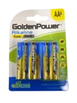 Golden power alkalineparisto AA LR6 4kpl - Sormiparistot - 4895026731351 - 1