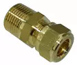 Harju puserrusliitin ulkokierre 3/8"-10 - Puserrusliittimet - 6438140054401 - 1