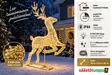 Jouluporo 287cm led kulta - Jouluvalot - 8721461147531 - 1