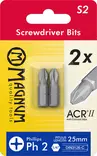 Kärki ACR2 2kpl Ph2 25mm - Ruuvauskärjet - 6418868172021 - 1