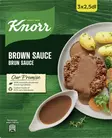 Knorr Ruskeakastike 3x50g - Kuivaruoka-aineet, keitot ja kastikkeet - 8710604729291 - 1