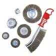 Koneteräsharjasarja 7-os - Nailon-ja teräsharjat - 6438152012611 - 1