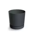 Kukkaruukku Tubo P harmaa 12,8cm - Muoviruukut - 5905197757001 - 1
