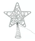 Lucia d20cm led-tähti hopea b/o - Jouluvalot - 6435200306821 - 1