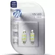 M- Tech 12V C5-10W valkoinen SV8.5-8 36mm 2kpl - Led ajovalot ja polttimot - 5901508510921 - 1