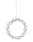 Merlin kranssi 30 cm hopea ip20 - Jouluvalot - 6435200288721 - 1