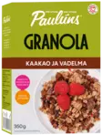 Paul`uns kaakao ja vadelma granola 350g - Murot, myslit ja hiutaleet - 6417800052131 - 1