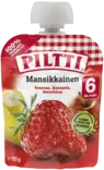Piltti Mansikkainen 6kk 90g - Lasten ruoka ja juoma - 7613034004451 - 1