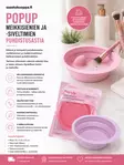 PopUp Meikkisienien puhdistusastia - Desifiointi ja laastarit - 6438159393881 - 1
