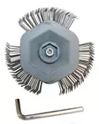 Puhdistusharja 4", porakoneeseen - Nailon-ja teräsharjat - 6430074696801 - 1