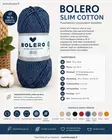 Puuvillalanka recycled Jeans blue 50g - Langat - 6438506011581 - 1