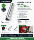 Pyörän holkki 20/17 - Vinssit ja taljat - 6438168001951 - 1