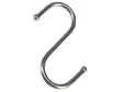 S-koukku kaareva 80mm RST - Koukut ja naulakot - 6414676007661 - 1