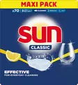 Sun Classic Lemon Konetiskitabletti 70kp - Astianpesuaineet - 8712561771481 - 1