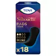 Tena Silhouette Noir side mini 18kpl - Pikkuhousunsuojat ja siteet - 7322541151991 - 1