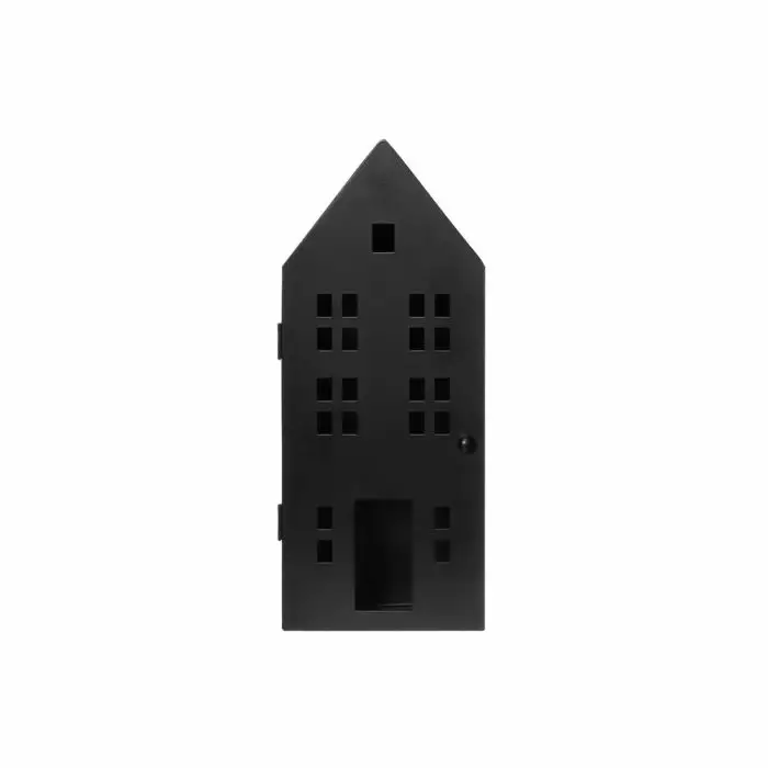 4Living avainkaappi Talo musta - Pienkalusteet - 6410416390901 - 1