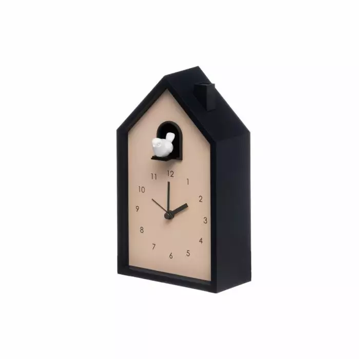 4living Herätyskello Cuckoo musta - Herätyskellot - 6410416498171 - 1