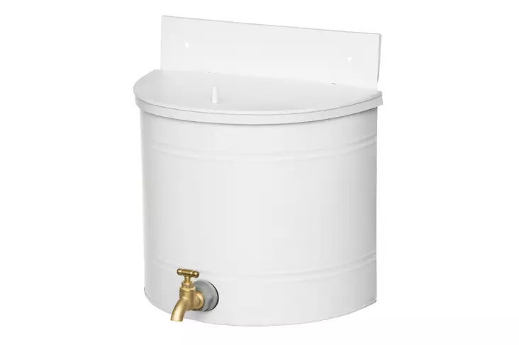 4living pesusäiliö seinälle 10l - Pihakoristeet - 6410413040861 - 2
