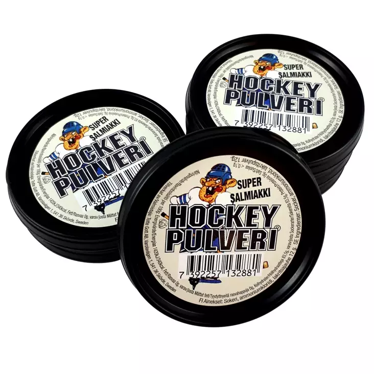 Hockey pulveri super salmiakki 12g - Karkit - 7392257132881 - 1