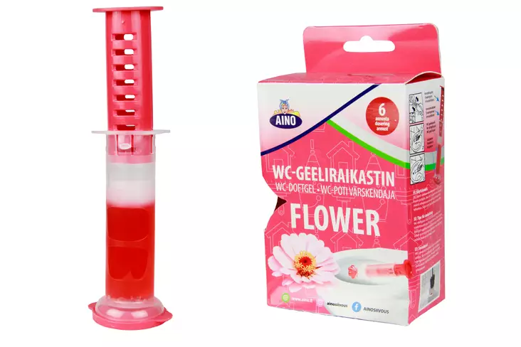 Aino wc-raikastingeeli flower 36ml - WC ja kylpyhuonetarvikkeet - 6416096053631 - 1