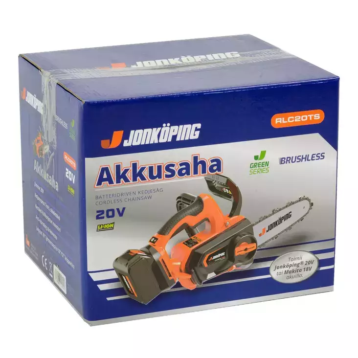 Akkusaha Jonköping 20V Pro mini-E runko - Ketjusahat - 6438168109121 - 1