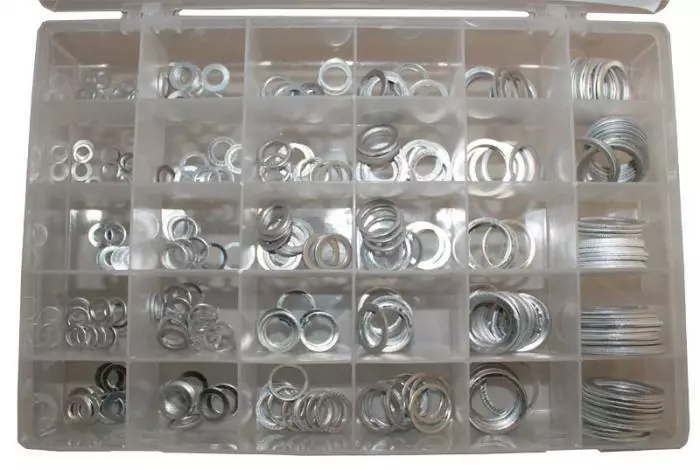 Alumiinitiiviste lajitelma 300-os. (mm) - Magneetit - 6430032157191 - 1