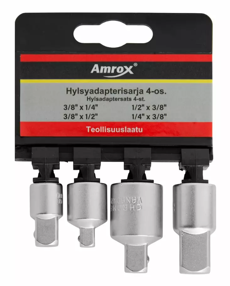 Ampro hylsyadapterisarja 4-os. - Hylsysarjat - 795609333351 - 1